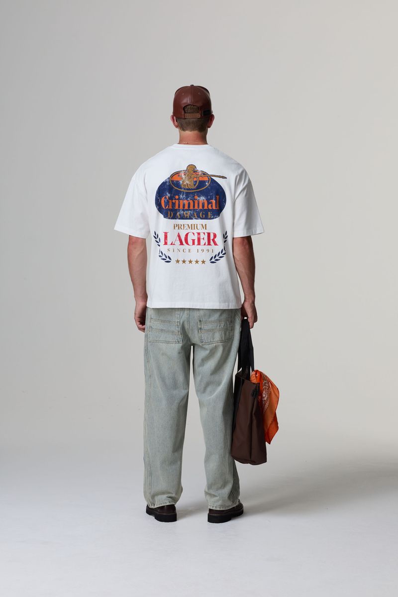 Criminal Damage Premium Lager Tee