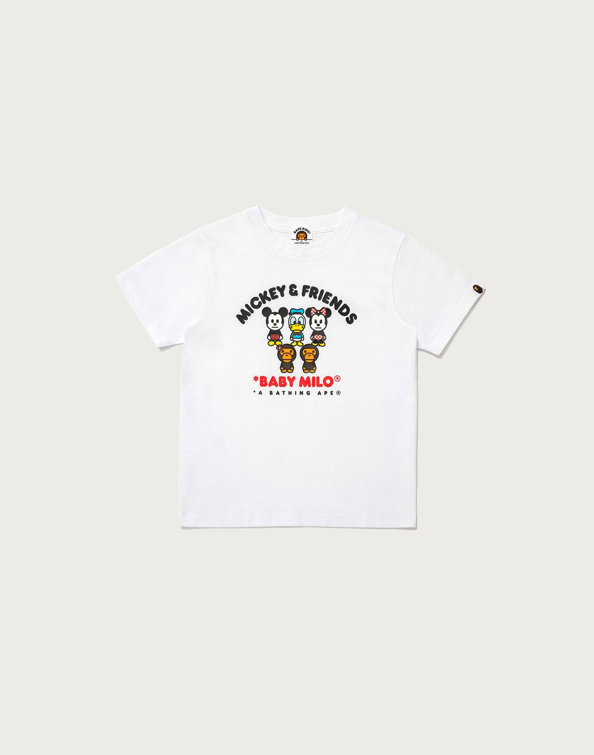 BAPE X DISNEY MICKEY & FRIENDS BABY MILO TEE KIDS