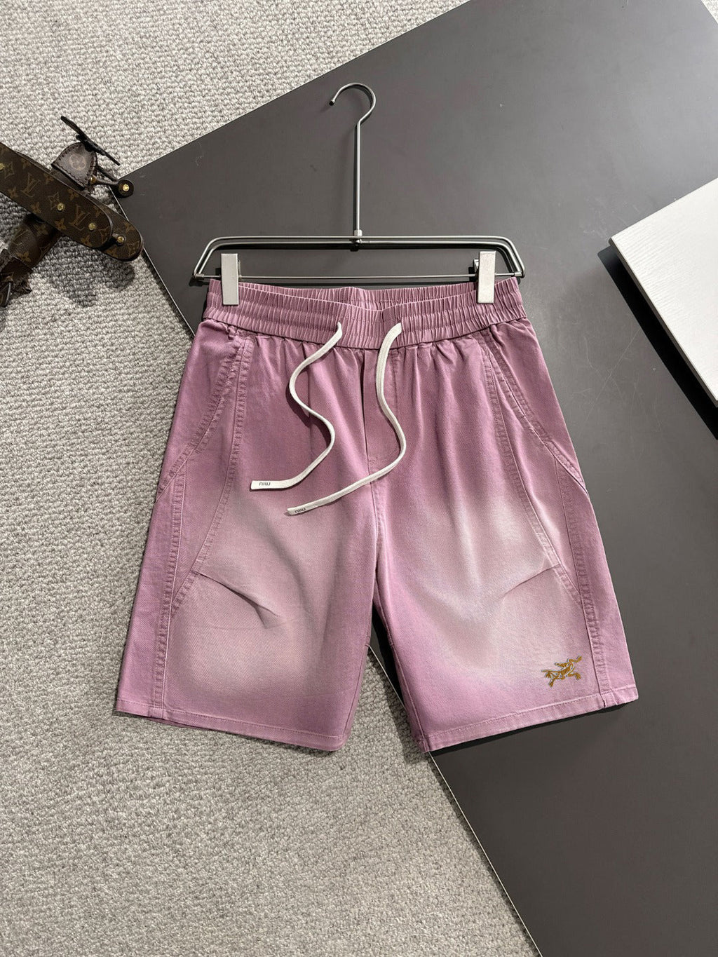 Arc'teryx Sun-Faded Wash Patch Pocket Elastic Waist Shorts