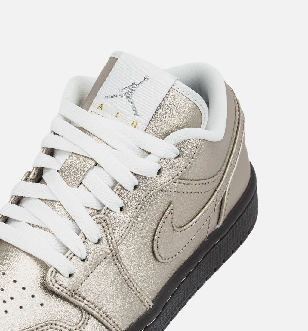 Air Jordan 1 Low SE Metallic Zinc Women's Lifestyle Shoe – Metallic Zinc/Summit White/Velvet Brown