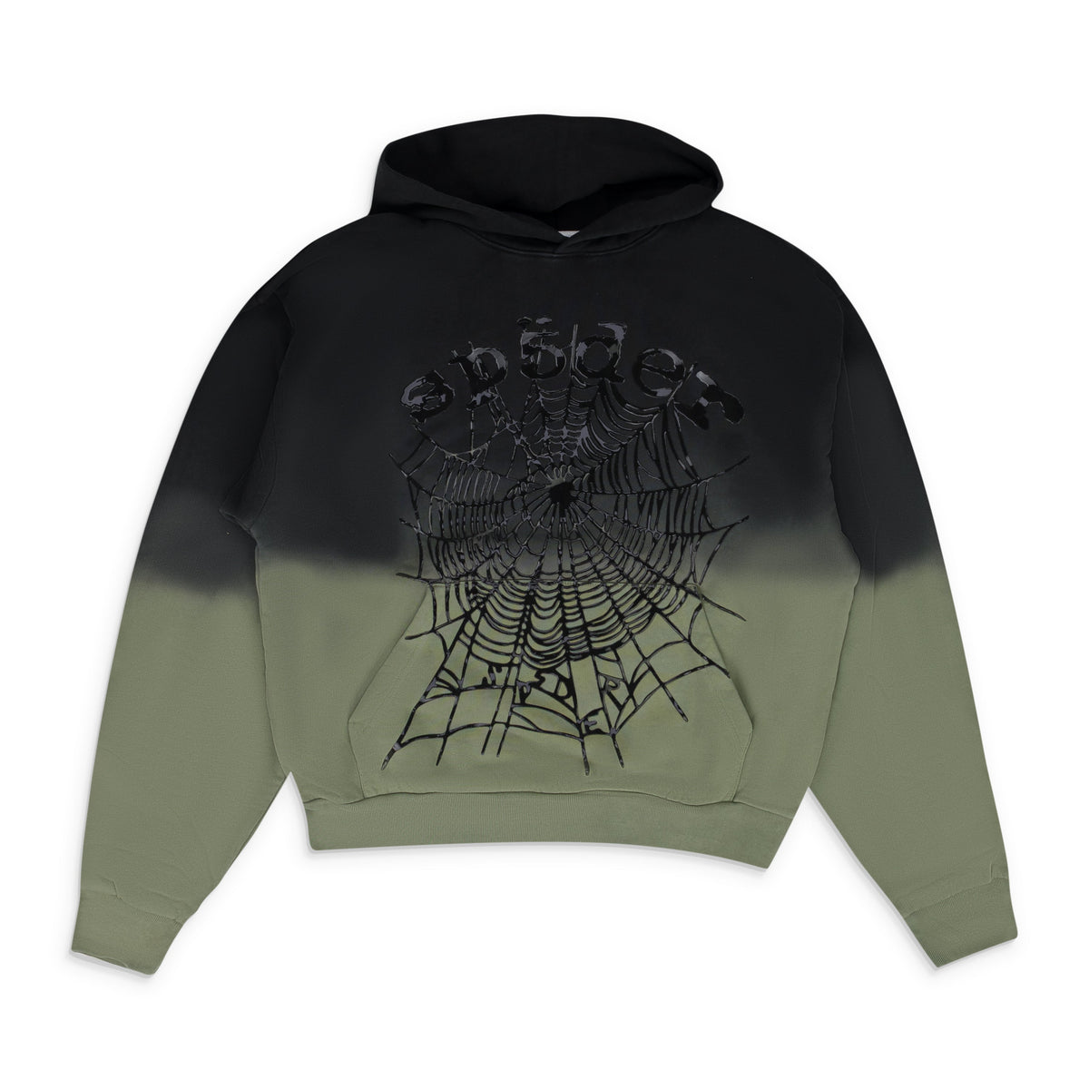 Black Og Web Ombre Hoodie