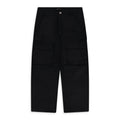 Black Woven Cargo Pants