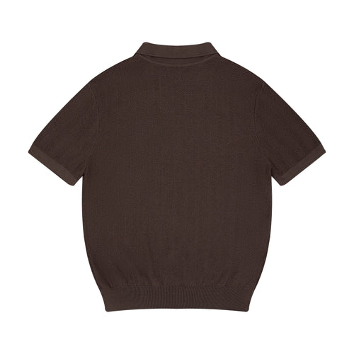 "aziza" polo Knit brown