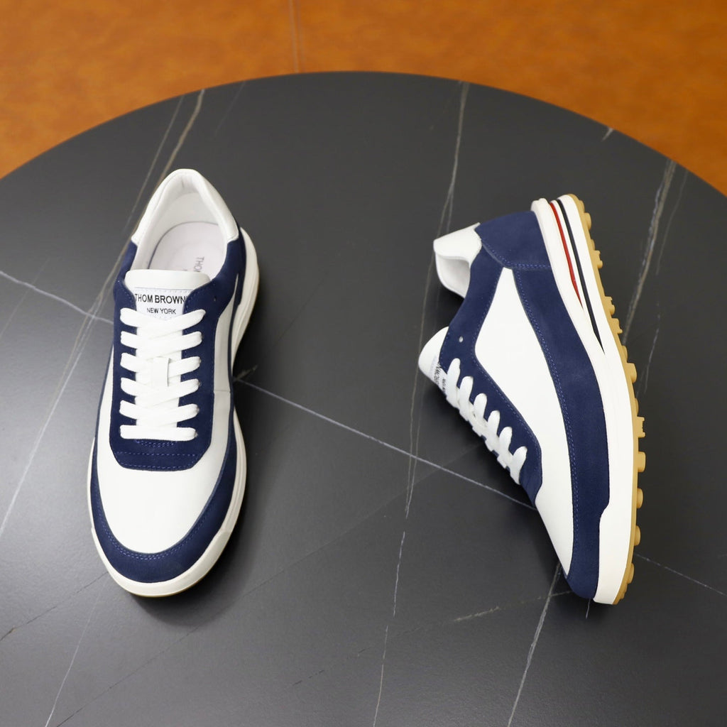 Premium Leather Sneaker — Chunky Sole Edition