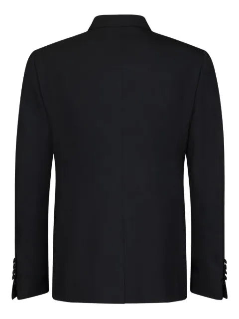 TOM FORD silk-lapel single-breasted wool jacket