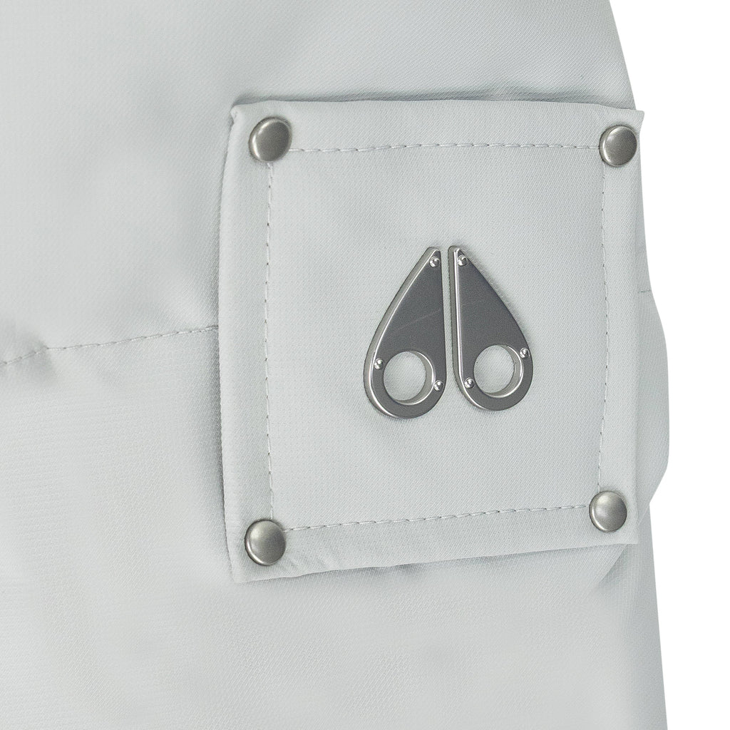 GREY W CLOUD 3Q SH PUFFER JACKET