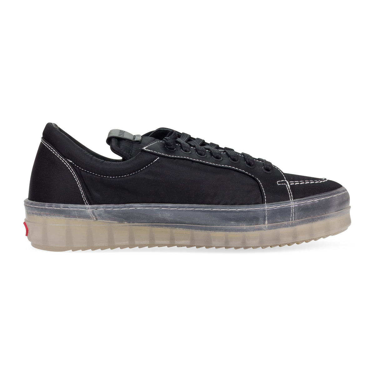 BLACK/TRANSLUCENT V1-LO SNEAKERS