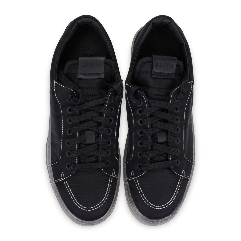 BLACK/TRANSLUCENT V1-LO SNEAKERS