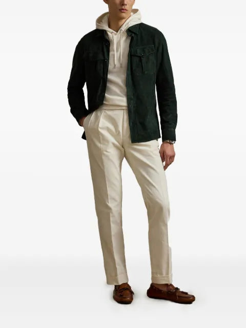 Ralph Lauren Purple Label suede shirt jacket