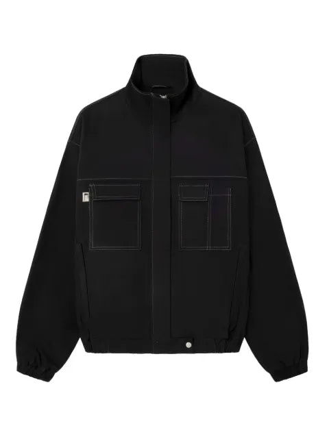 Carrera patch pocket zip jacket