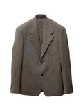 Versace herringbone wool crêpe blazer