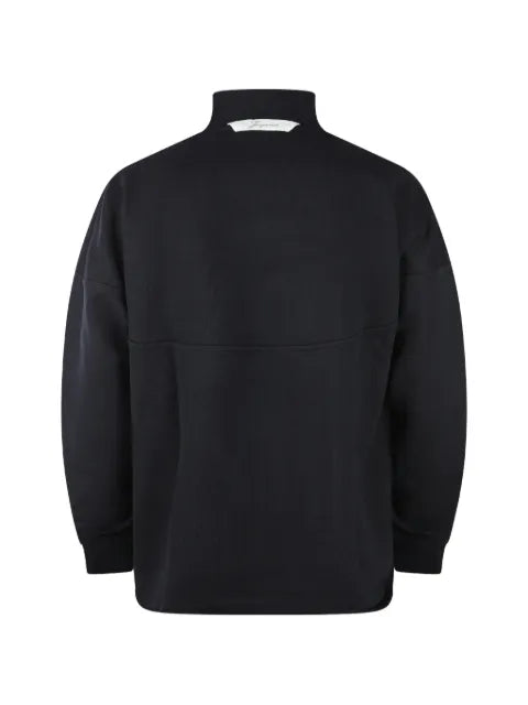 Jacquemus The Rond Carré zipped-rollneck sweatshirt
