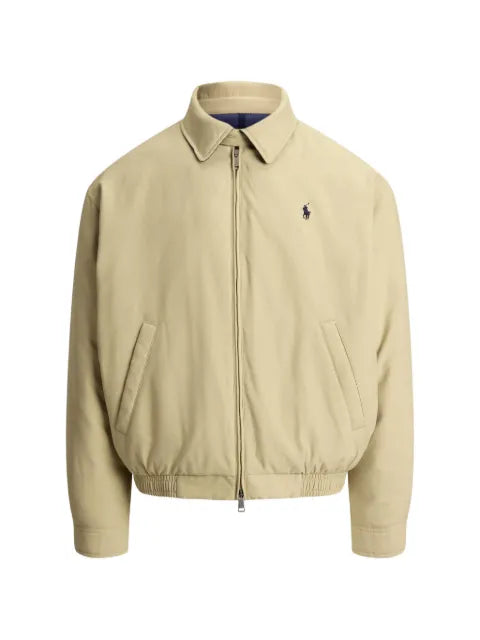 Polo Ralph Lauren The Big Bayport embroidered-logo zip-up jacket