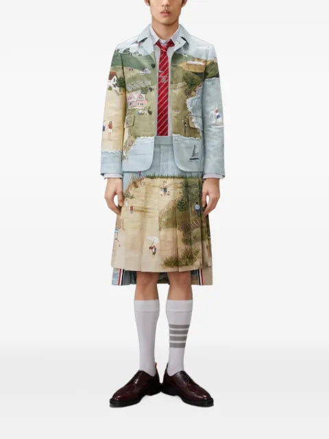 Thom Browne Nantucket scenic unconstructed sportcoat