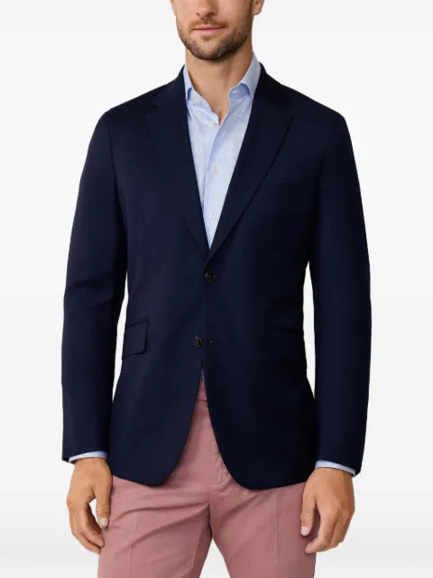 Hackett London wool hopsack blazer