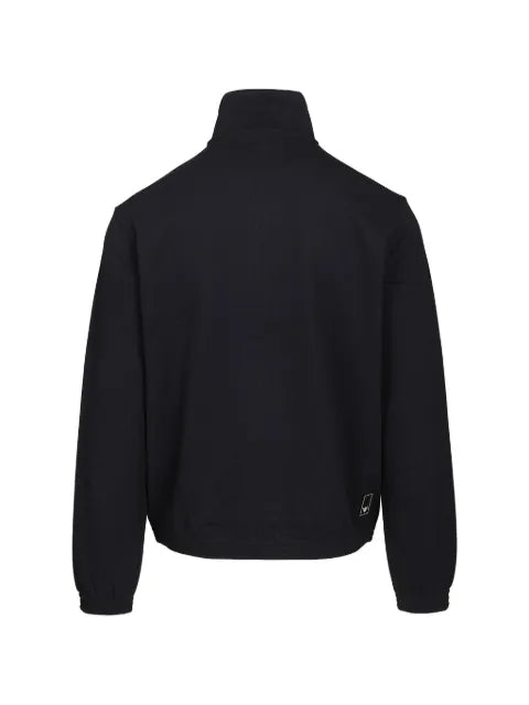 Emporio Armani full-zip textured sweater