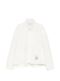 Maison MIHARA YASUHIRO fleece zip-up jacket