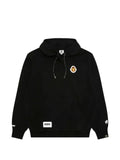 AAPE BY *A BATHING APE® Basic AAPER logo-embroidered drawstring hoodie
