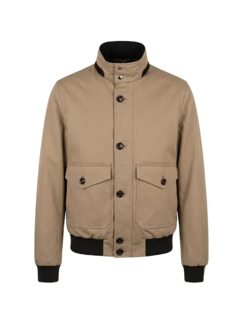 Moorer Koller button-up bomber jacket