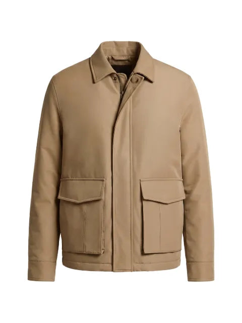 Peserico flap-pocket jacket
