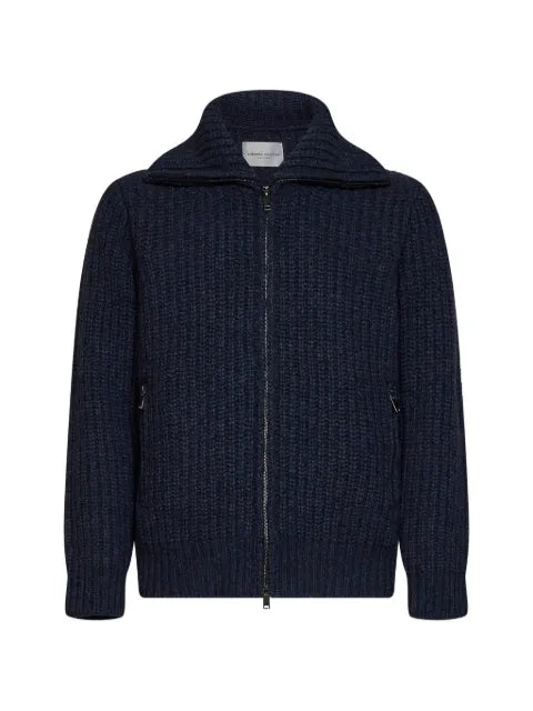 Roberto Collina chunky-knit zip-up cardigan