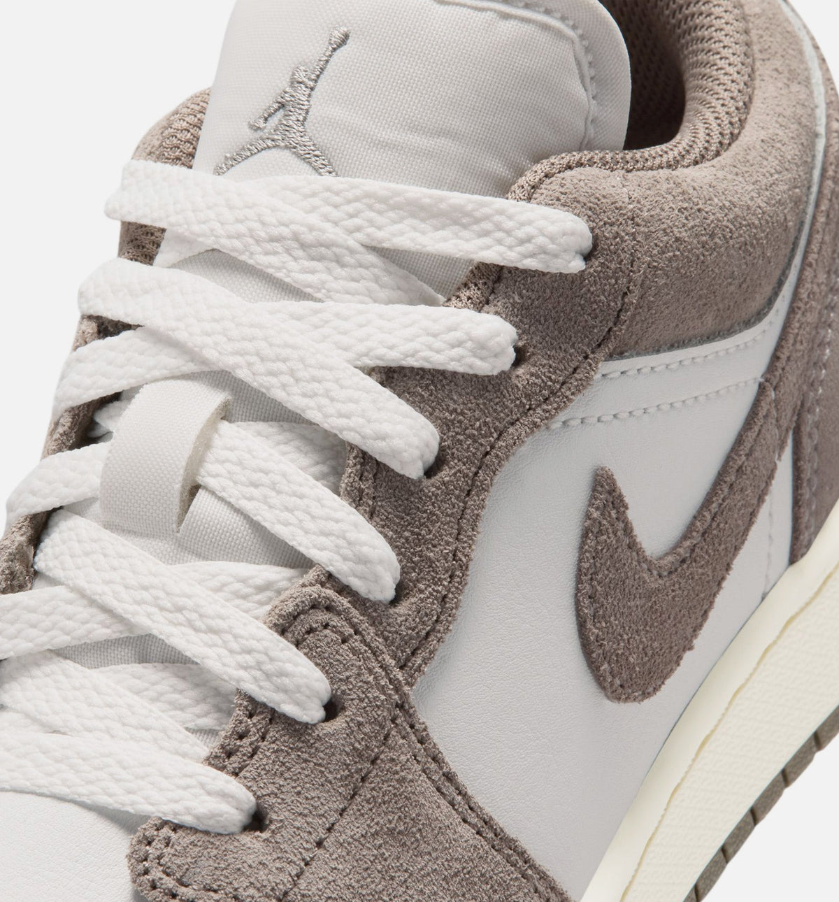 Air Jordan 1 Low “Olive Grey” Grade School Lifestyle Shoes