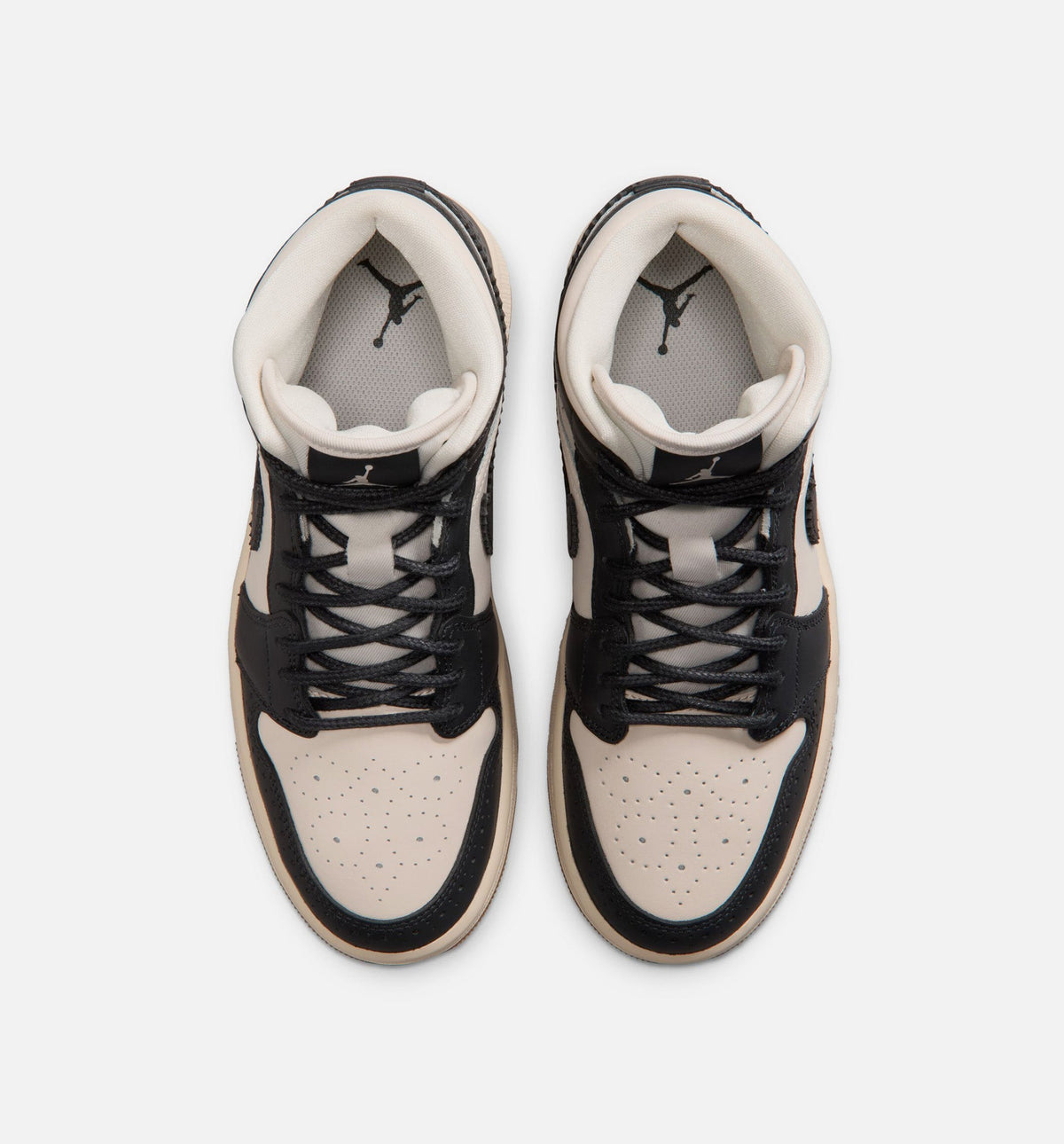 Air Jordan 1 Mid SE Women's Sneakers | Off-Noir/Chalk/Pearl White