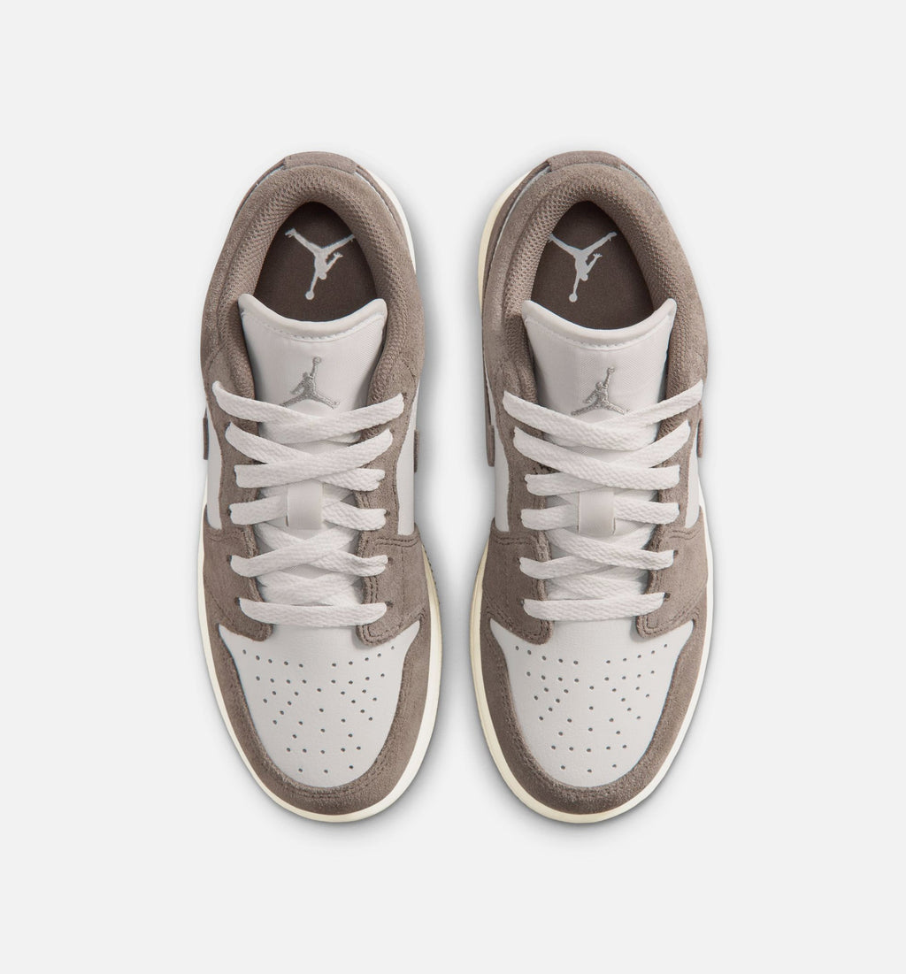 Air Jordan 1 Low Grade School - Olive Grey/Enigma Stone/Summit White