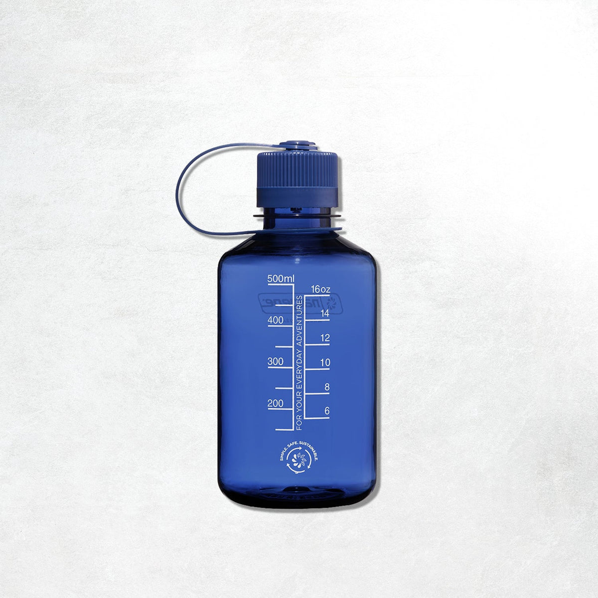 Nalgene 0.5L Narrow Mouth Tritan Sustain Water Bottle: Denim