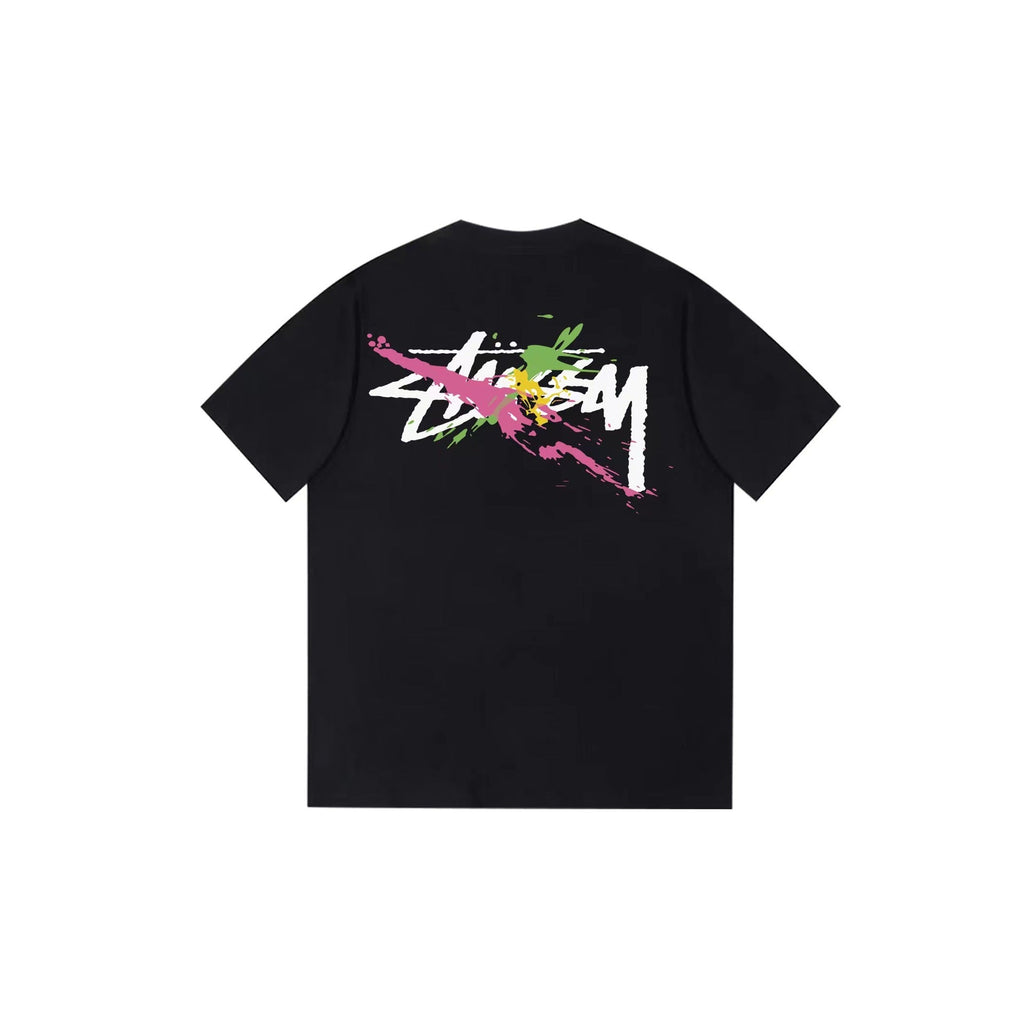 Stussy T Shirts Loose Casual T-Shirts Same for Men and Women