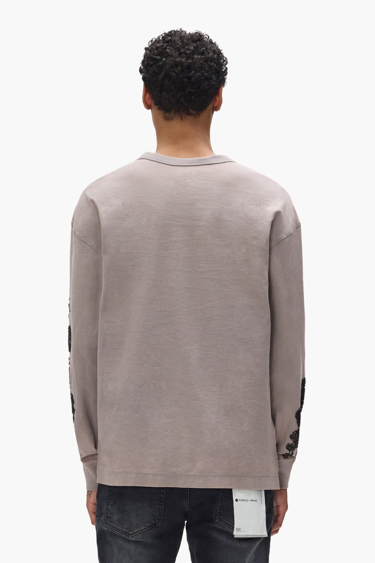 Beaded Palms Long Sleeve