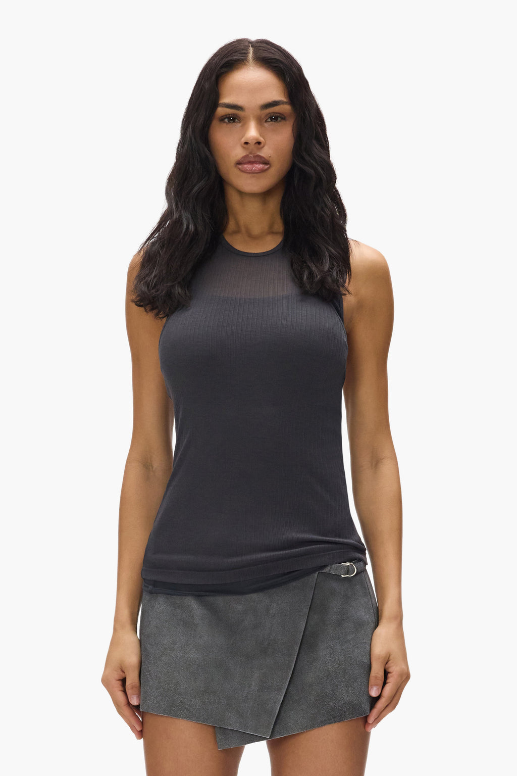 Sheer Layered Top