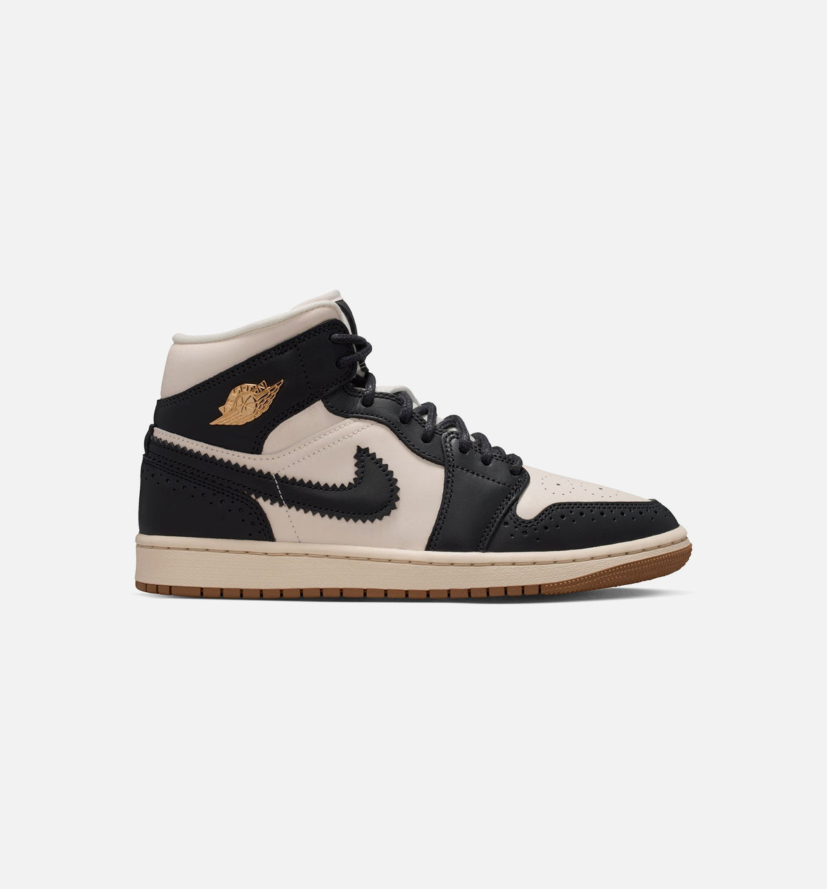 Air Jordan 1 Mid SE Women's Sneakers | Off-Noir/Chalk/Pearl White
