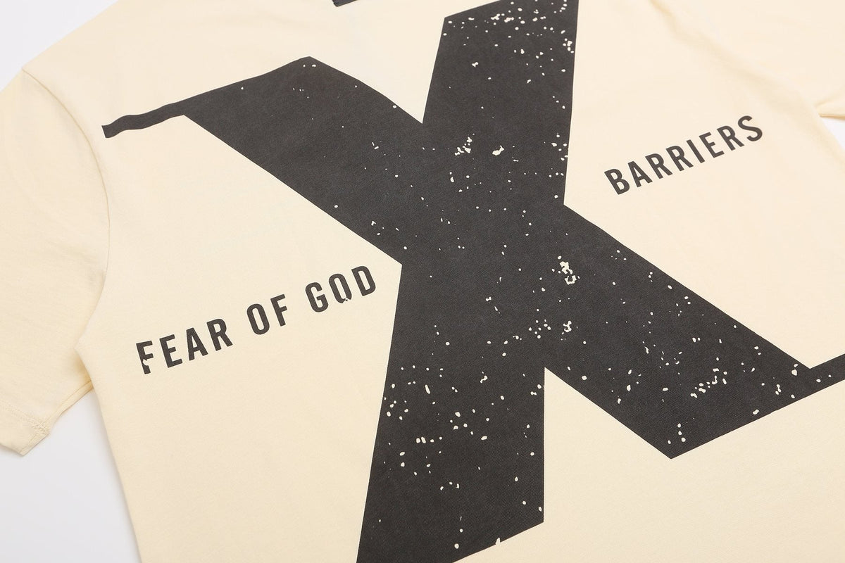 Fear of God x Barriers Cream Graphic T-Shirt