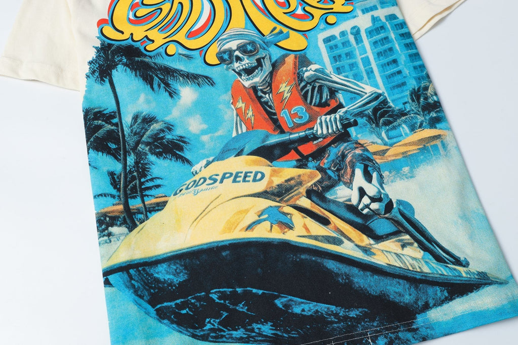 Godspeed Watersports Skeleton Graphic T-Shirt
