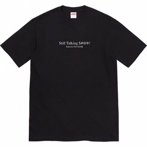Supreme Still Talking Short-Sleeve Graphic T-Shirt
