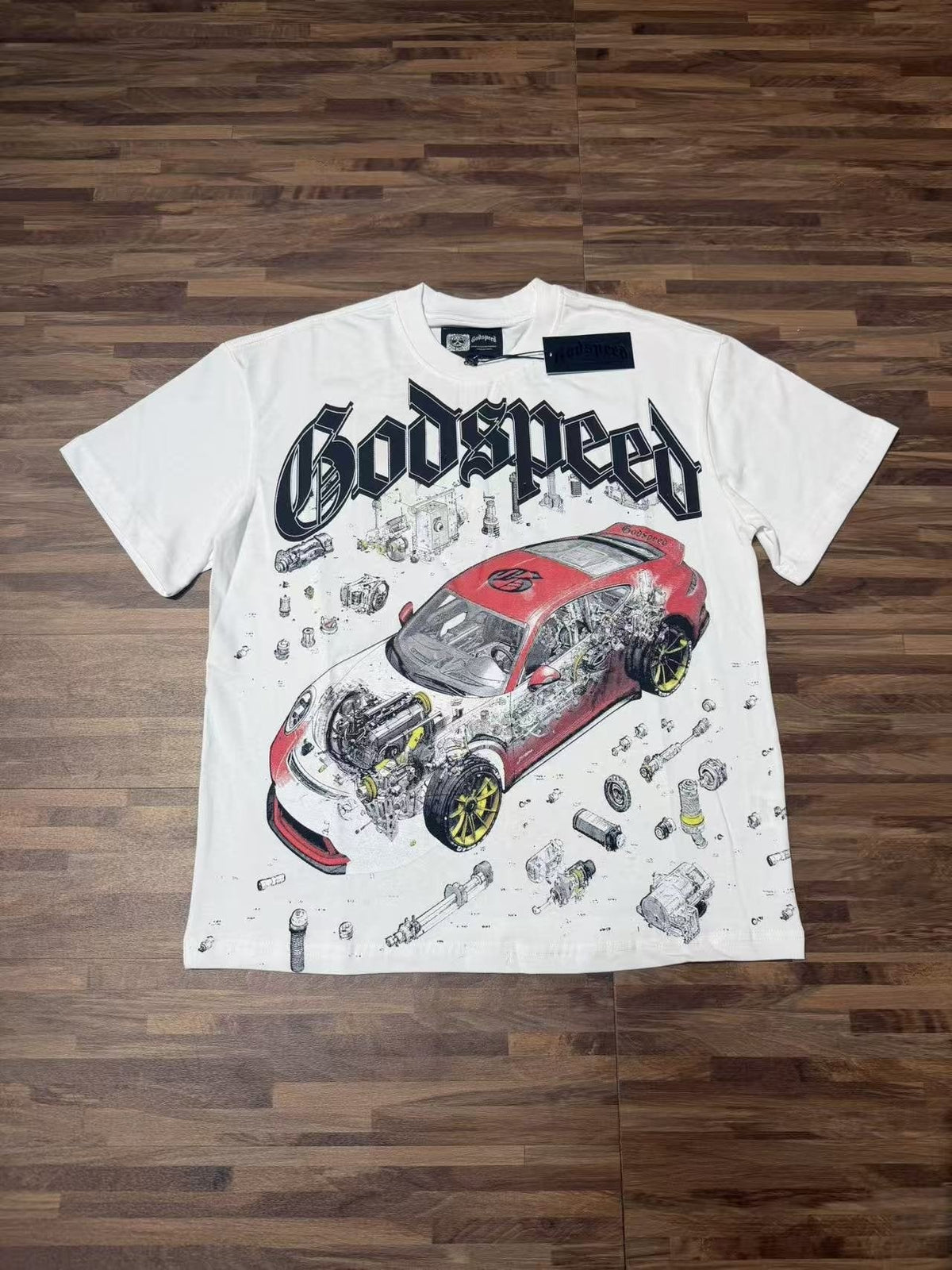 Godspeed Superspeedway Night Run Graphic T-Shirt