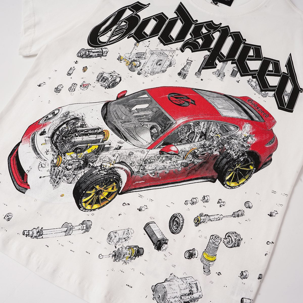 Godspeed Superspeedway Night Run Graphic T-Shirt