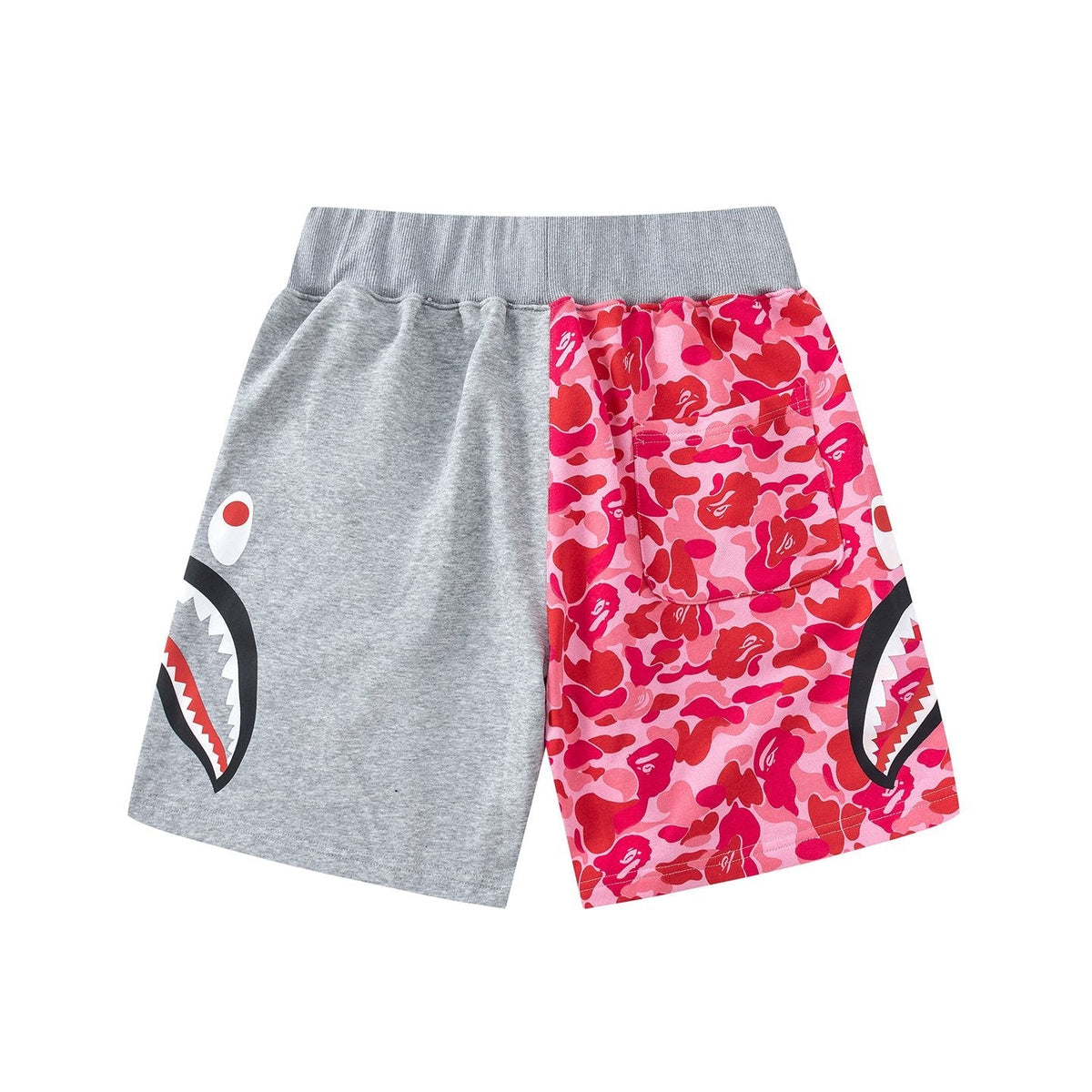 BAPE Shark Eye Graphic Sweat Shorts