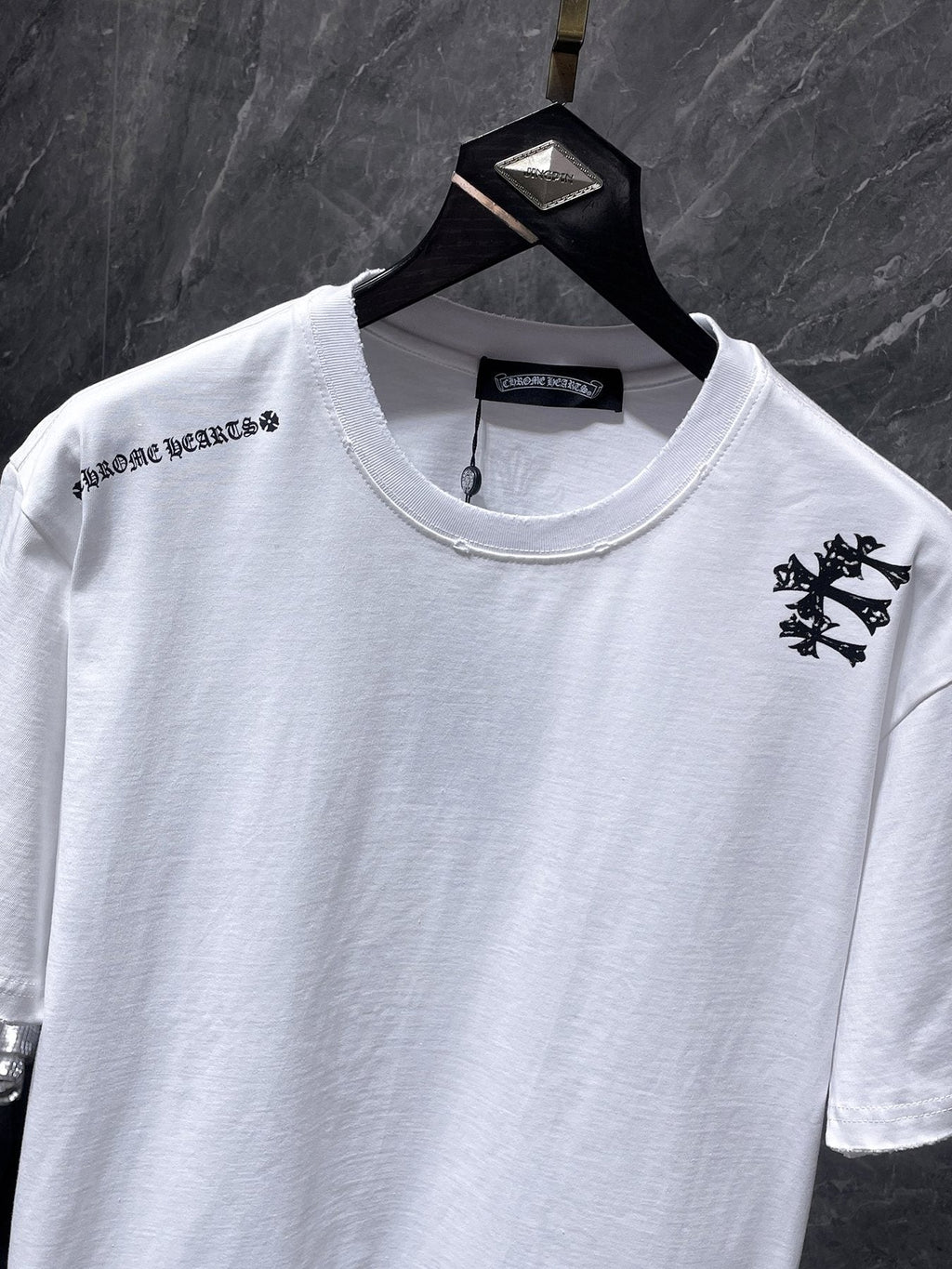 Chrome Hearts Cross Graphic Short-Sleeve T-Shirt