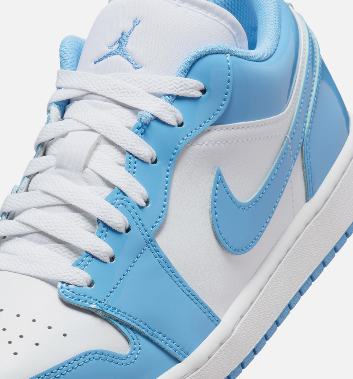 Air Jordan 1 Retro Low Legend Blue Men's Shoes - Legend Blue White