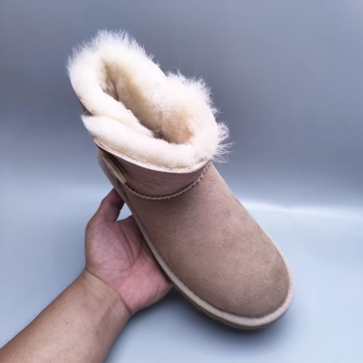 Classic Ultra Mini Boot — Stain-Resistant New Classic | Sand | In Stock