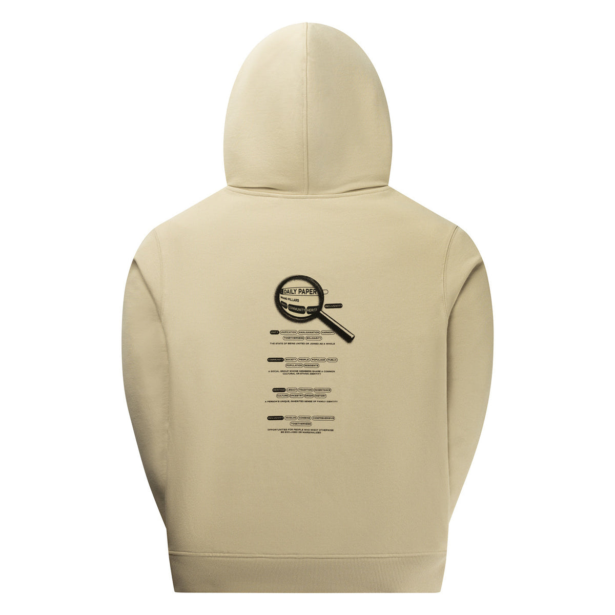 Daily Paper Search Hoodie 'Pelican Beige'