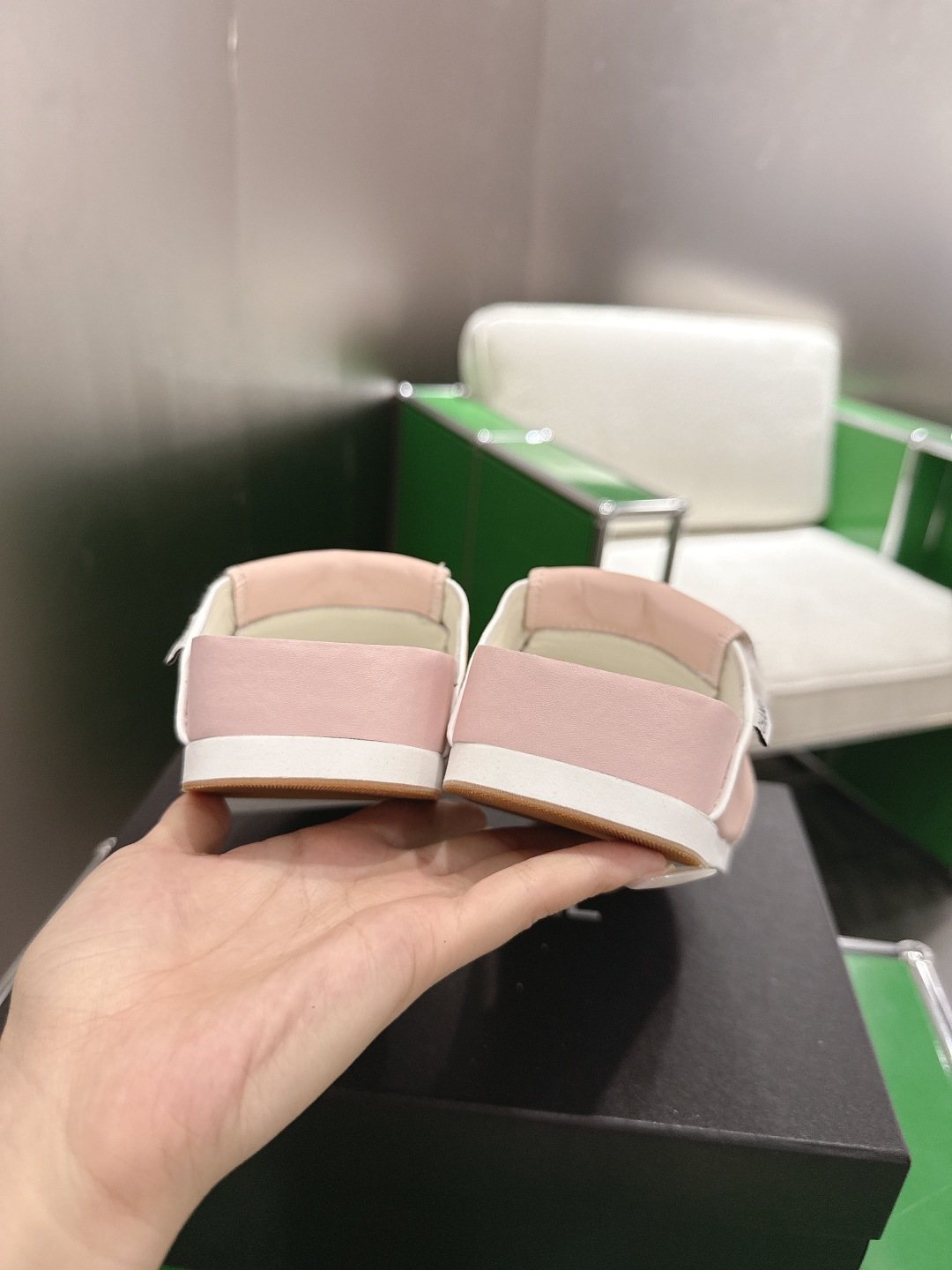 Chanel Quilted Closed-Toe Slip-On Shoes